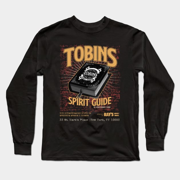 Rays Occult Books: Tobins Spirit Guide Long Sleeve T-Shirt by Meta Cortex